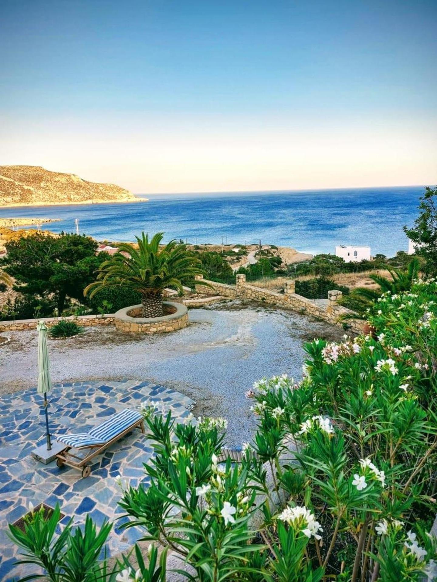 Tranquil Villa With Sea View In Ammopi Karpathos Amoopi Buitenkant foto